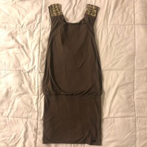 Calvin Klein dress with cowl back